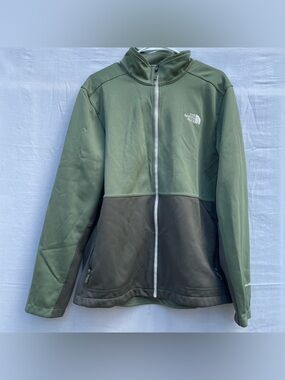 The North Face WindWall Green Soft Shell Lightweight Jacket Men’s Sz. Large